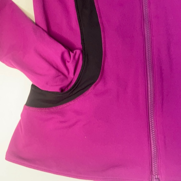 Bliss Jacket Reversible Black/ Regal Plum Mesh - Picture 2 of 15